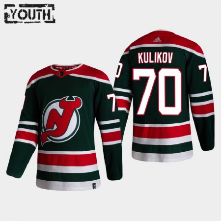 Dětské Hokejový Dres New Jersey Devils Dresy Dmitry Kulikov 70 2020-21 Reverse Retro Authentic